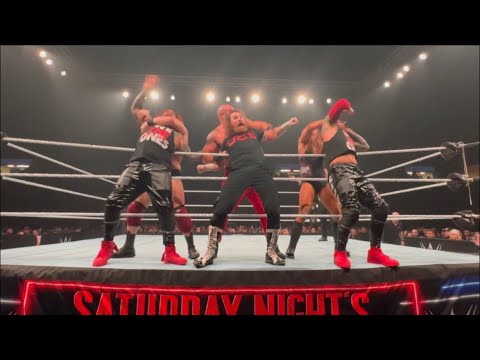 Braun Strowman, Brawling Brutes vs The Bloodline Full - WWE Live Event 1/7/22
