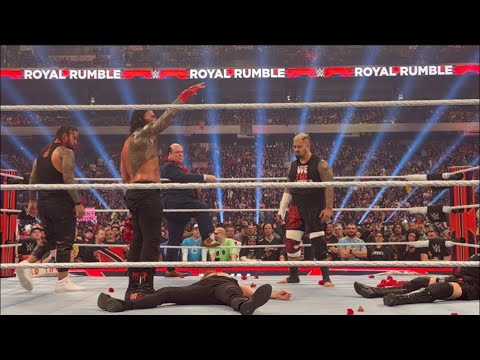 Crowd Chants “F*CK YOU ROMAN” during WWE Royal Rumble