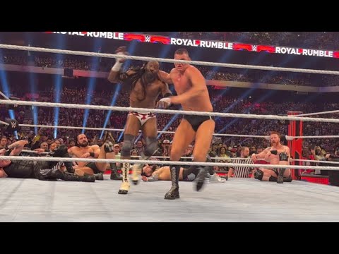 Booker T returns for the royal rumble, Eliminated by Gunther