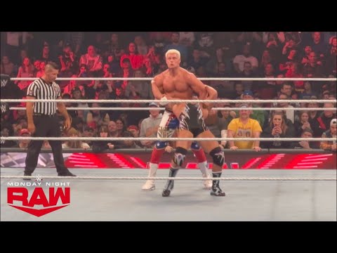 Cody Rhodes vs Chad Gable Full Match Highlights!! WWE Raw 2/28/23