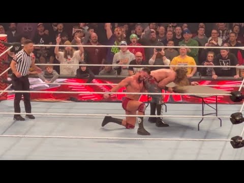 Seth Rollins vs Austin Theory Street Fight (Dark Match) - WWE Raw 2/28/23