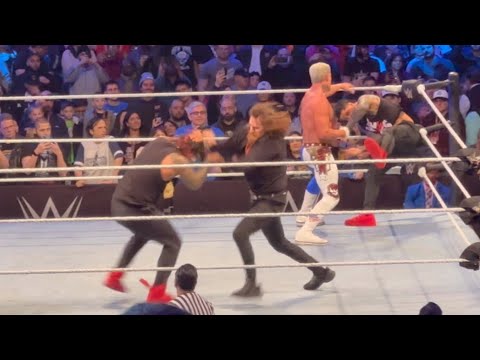 The Bloodline vs Cody Rhodes & Sami Zayn - WWE Live