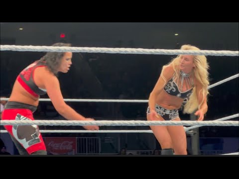 Charlotte Flair vs. Shayna Baszler Women’s Championship Match - WWE Live