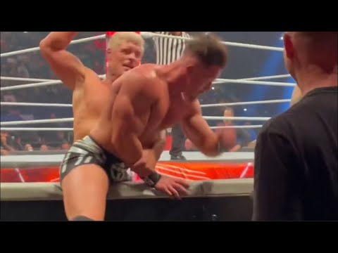 Cody Rhodes vs Austin Theory U.S Title Dark Match!!