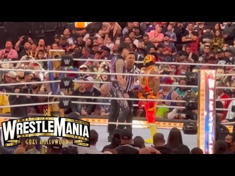 Rey Mysterio vs Dominik Mysterio – WWE Wrestlemania