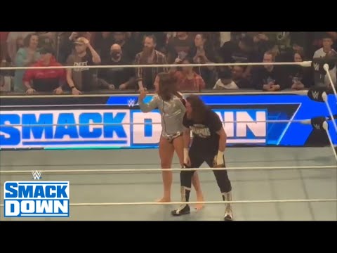 Matt Riddle saves Sami Zayn off air after Smackdown 4/7/23