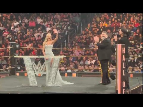 Stacey Keibler returns to the WWE at Hall of Fame 3/31/23