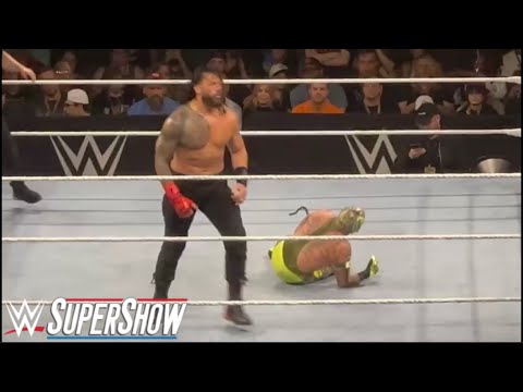 Roman Reigns vs Rey Mysterio Undisputed Championship Full Match - WWE Supershow 6/17/23