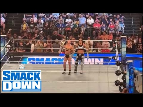 Ronda Rousey & Shayna Baszler unify WWE & NXT Women’s Tag Team Championships - WWE Smackdown 6/23/23