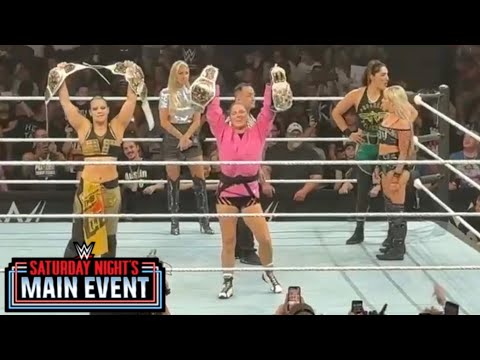 Ronda Rousey & Shayna Baszler vs Liv Morgan & Raquel Rodriguez Full Match - WWE Live 6/24/23