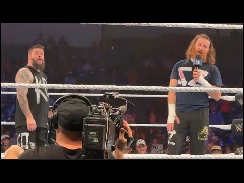 Sami Zayn and Kevin Owens get emotional about crowd during WWE Live Event!