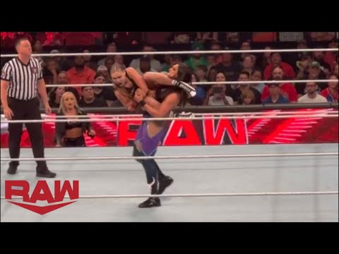 Ronda Rousey vs Raquel Rodriguez - WWE Raw 6/26/2023