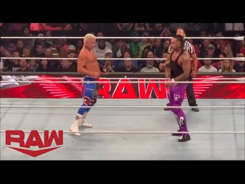 Cody Rhodes vs Damian Priest Full Match - WWE Raw 6/26/2023