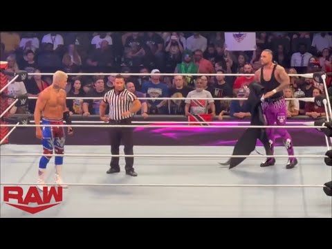 Damian Priest vs Cody Rhodes Full Match - WWE Raw 6/26/23