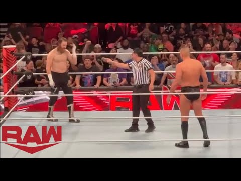 Sami Zayn vs Gunther Full Match - WWE Raw 6/26/2023