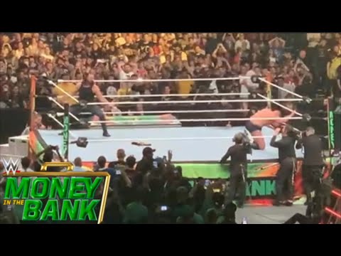 Drew McIntyre Returns with Live Crowd Pop - WWE Money in the Bank 7/1/23