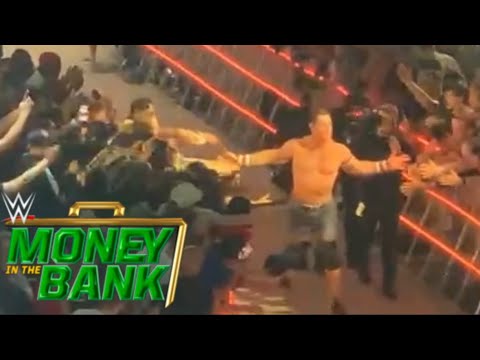 John Cena destroys Grayson Waller & celebrates with fans off camera during Money in the Bank 7/1/23