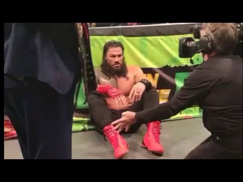 Roman Reigns throws tantrum off air after Money in the Bank!!