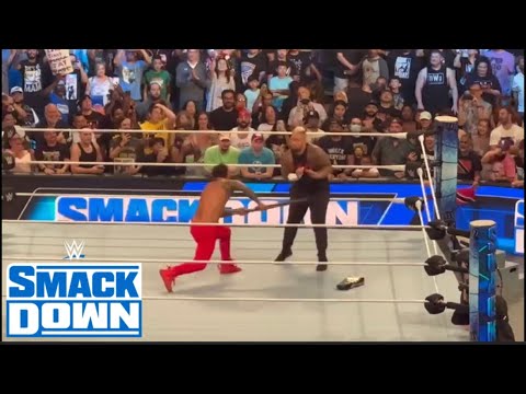 The Bloodline gets destroyed during a surprise visit from Jey Uso - WWE Smackdown 7/7/23