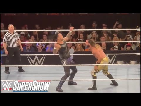 Seth Rollins vs Damian Priest FULL MATCH - WWE Live Event