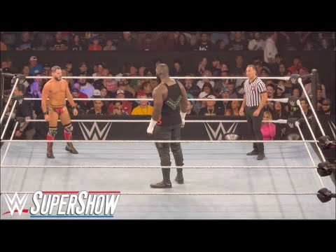 Omos vs Johnny Gargano Full Match - WWE Live 7/29/2023