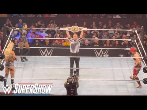 Charlotte Flair vs Asuka vs Shotzi Full Match - WWE Live 7/29/2023