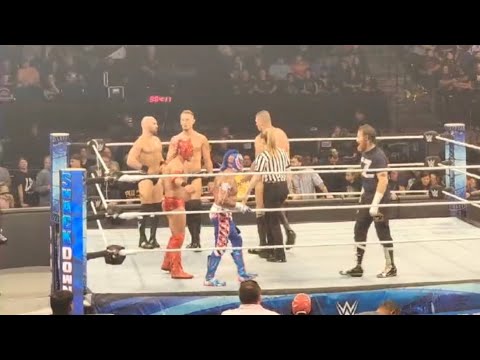 Imperium vs Rey Mysterio, Sami Zayn & Dragon Lee DARK MATCH OFF AIR - WWE Smackdown 10/13/2023