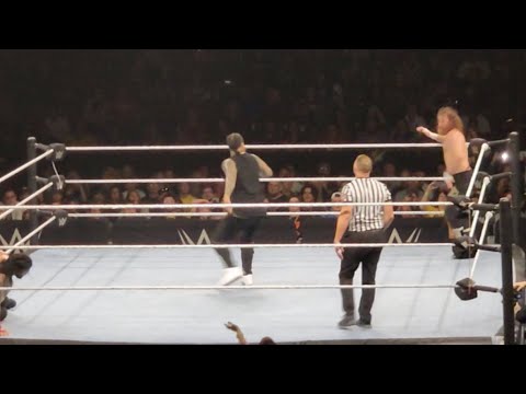 Jimmy Uso Attacks Sami Zayn During WWE Live Event!!