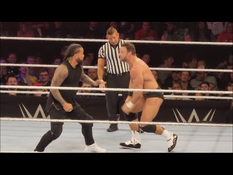The Bloodline vs LA Knight & Sami Zayn Full Match - WWE Live!!