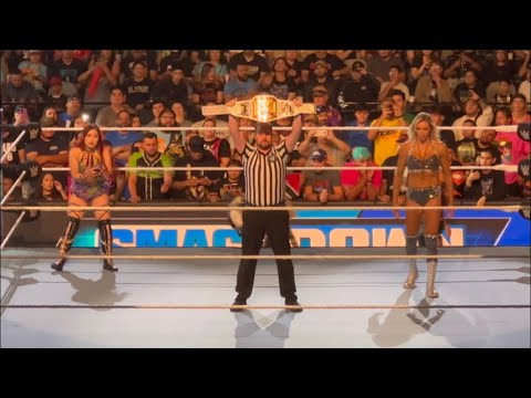 Charlotte Flair vs Iyo Sky Full Match - WWE Smackdown 10/20/2023