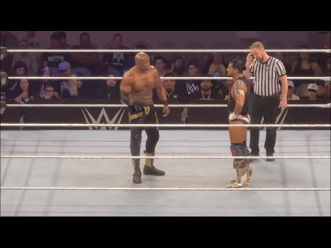 Bobby Lashley vs Santos Escobar Full Match - WWE Live 10/21/2023