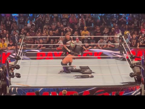 The Judgment Day vs Kevin Owens & Sami Zayn Street Fight - WWE Payback 2023