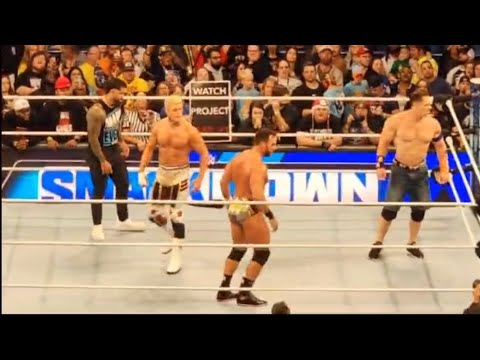 John Cena, Jey Uso, Cody Rhodes & LA Knight Off Air After WWE Smackdown 10/6/2023 Ends!!