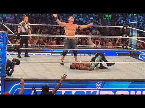 John Cena vs Montez Ford FULL OFF AIR DARK MATCH!!