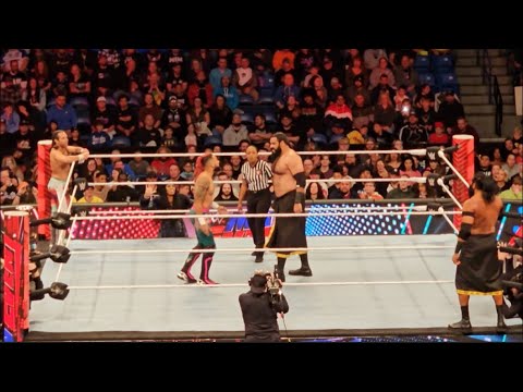 Veer Mahaan and Sanga vs Meta 4 Dark Match - WWE Raw 11/6/2023