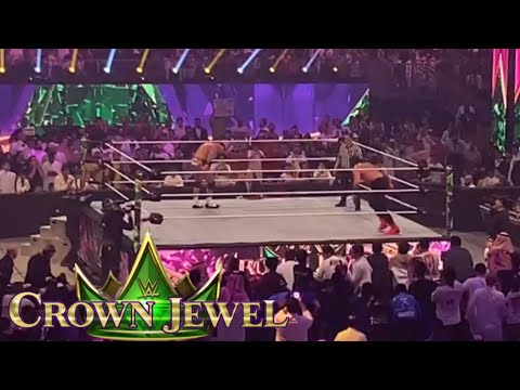 LA Knight vs Roman Reigns Full Match - WWE Crown Jewel 11/4/2023