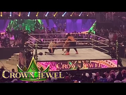 Roman Reigns Defeats LA Knight - WWE Crown Jewel 11/4/2023