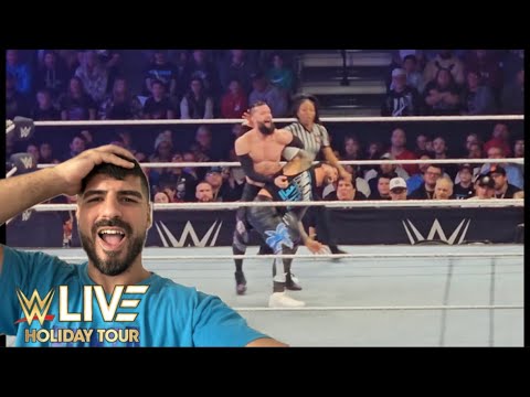 Jey Uso vs Finn Balor - WWE Live Holiday Tour Reaction!!