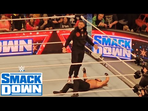 Roman Reigns Destroys AJ Styles (Spoiler!!) - WWE Smackdown 12/22/2023