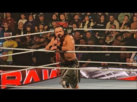 Drew McIntyre Calls Out CM Punk During WWE Raw 12/4/2023