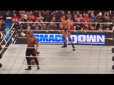 Men’s Elimination Chamber Participants BRAWL during WWE Smackdown Taping!!