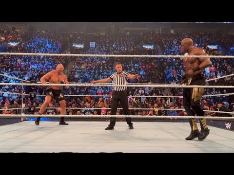 Brock Lesnar vs Bobby Lashley Full Match - WWE Elimination Chamber