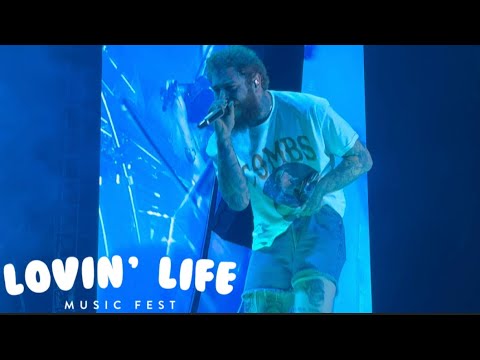 Post Malone - Wow. LIVE - Lovin’ Life Music Festival 5/3/24