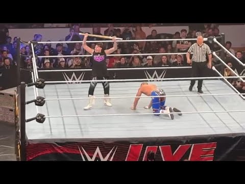 Dominik Mysterio vs Cody Rhodes Street Fight - WWE Live Event