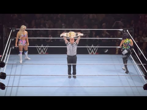 Women’s Championship - Bayley vs Tiffany Stratton Full Match - WWE Live Event