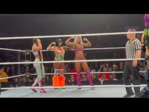 Damage Ctrl vs. Jade Cargill, Bianca Belair and Naomi - WWE Live