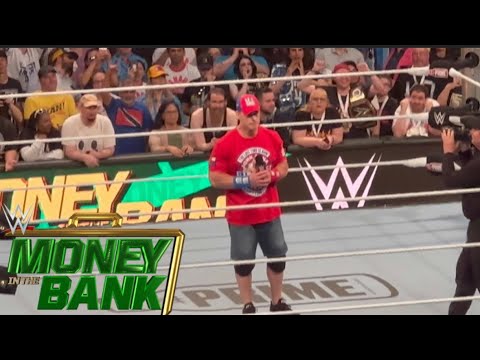 John Cena announces his retirement from WWE @ MITB in Toronto!!! 7/6/2024