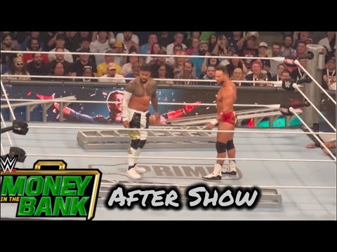 Money in the Bank After show!