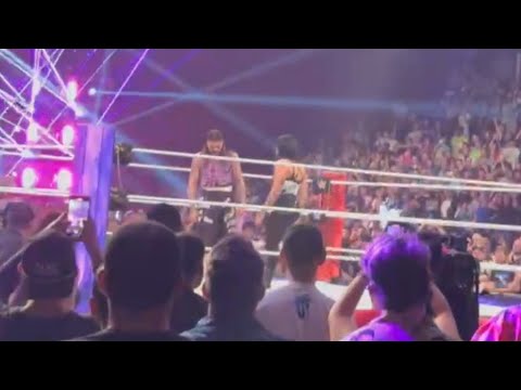 Rhea Ripley returns live crowd pop - WWE Raw 7/8/2024