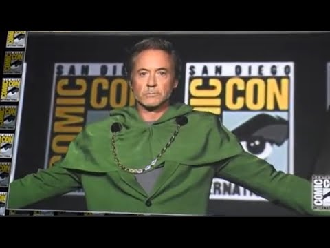 Robert Downey Jr Surprise “Dr. Doom” Appearance at (Hall H) San Diego Comic-Con 2024